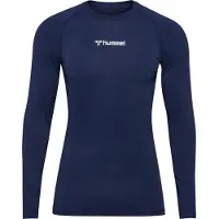 Hummel Functioneel shirt donkerblauw / wit