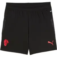 Puma AC Milan Trainingsbroekje 2025-2026 Kids Zwart Rood