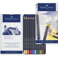 Faber-Castell Goldfaber kleurpotloden - blik 12 stuks - FC-114712