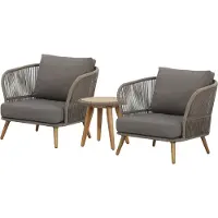 AVH-Collectie Malaga Samantha dining tuinset 120xH75 cm rond 5 delig antraciet keramisch blad