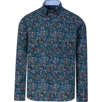 Campbell Classic casual overhemd met lange mouwen
