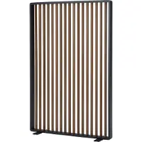 Intratuin Tuinscherm Hugo Antraciet / Naturel 100 X 30 X 120 Cm
