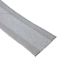 InLine Cable wrap, fabric hose with hook and loop fastener, 1m x 25mm diameter, grey
