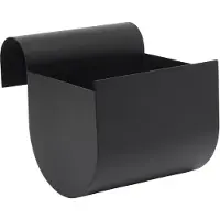 Ferm Living Uma balkonbak small 20 cm Black