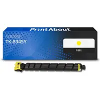 PrintAbout Huismerk Kyocera TK-8345Y Toner Geel