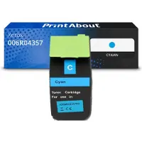 PrintAbout Huismerk Xerox 006R04357 Toner Cyaan