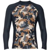 IQ-UV Uv 230 Slim Fit Rash Guard Met Lange Mouwen Veelkleurig S Man