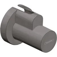 Hansgrohe Huls voor hoekstopkraan, Brushed Black Chrome