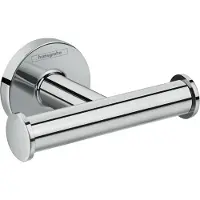 Hansgrohe Logis Universal dubbele handdoekhaak, chroom