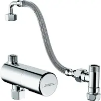 Hansgrohe Ecostat thermostaat onderbouw voor hoekstopkraan, chroom