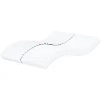 vidaXL Schuimmatras hardheid H2 H3 180x220 cm wit