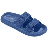 Beco heren badsandalen Airkiss leisure - donkerblauw - maat 45