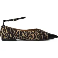 Toral Dames Ballerina's Cristelle - Bruin - Maat 39