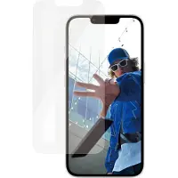 PanzerGlass Classic Fit PGRCLFIG29845-PG Screenprotector (glas) Apple iPhone 13., iPhone 13 Pro, iPhone 14., iPhone 16e 1 stuk(s) Antibacterieel,