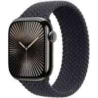 Apple Gevlochten solobandje voor de Watch | 44/45/46/49 mm - Maat 11 - Midnight