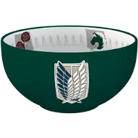 Attack On Titan - Anime Kom - Attack on Titem embleem - voor Geen - groen | Maat Standard