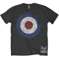 Ginza.se The Who - Target Distressed Heren T-shirt - S - Zwart