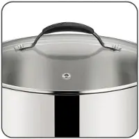 Lagostina Roestvrijstalen kookpot van 18 cm met deksel - - 12896031618