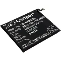123accu MeiZu BA822 accu (3500 mAh, huismerk)