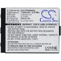123accu Coolpad CPLD-24 accu (1100 mAh, huismerk)