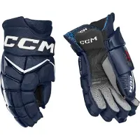 CCM - Jetspeed Ft8 Pro Ijshockeyhandschoenen - Junior - Navy/wit - 12