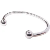 Christian Zilveren bangle