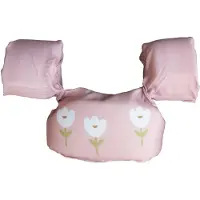 SLIPSTOP Puddle Jumper 3-6 jaar - roze tulpjes