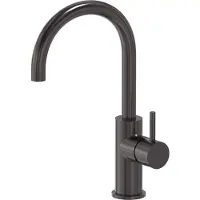 May Wastafelmengkraan stilo opbouw met draaibare uitloop geborsteld carbon black pvd