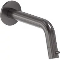 May Inbouw Fonteinkraan Stilo Inkortbaar, 1/2" Aansluiting Geborsteld Carbon Black PVD