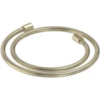 May Doucheslang Smooth 125 cm Geborsteld Mat Goud PVD
