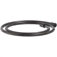 May Doucheslang Smooth 150 cm Geborsteld Carbon Black PVD