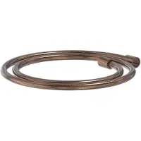 May Doucheslang Smooth 150 cm Geborsteld Mat Koper PVD