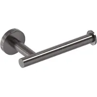 May Accessoires Toiletrolhouder - Geborsteld Carbon Black PVD - Messing - Accessoires, Toilet accessoires, Toiletrolhouders - 8718835387464