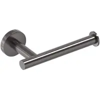May Toiletrolhouder Geborsteld Carbon Black PVD