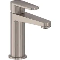 May Wastafelmengkraan forma opbouw model s geborsteld nickel pvd