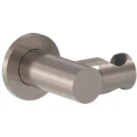 May Wandsteun voor handdouchehouder geborsteld nickel pvd