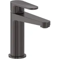 May Wastafelmengkraan Forma Opbouw Model S Geborsteld Carbon Black PVD