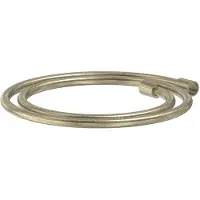 May Doucheslang Smooth 150 cm Geborsteld Mat Goud PVD