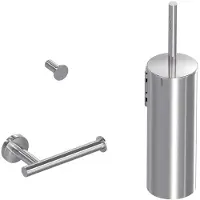 May Toiletaccessoire Set 3-in-1 Chroom
