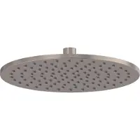 May Hoofddouche Medium 25 cm met Antikalk Nozzles Geborsteld Nickel PVD