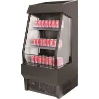 CombiSteel IMPULSKOELER OPEN ZWART 165L - 7090.0005 - Horeca & Professioneel