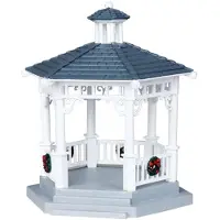 Lemax Kerstfiguur Plastic gazebo with decorations
