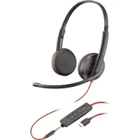 Poly Blackwire C3225 Stereo USB-C, Koptelefoon
