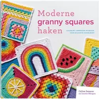 Librero Moderne granny squares haken
