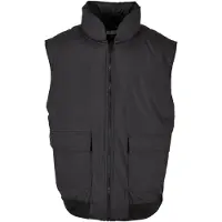 Urban Classics Bodywarmer zwart