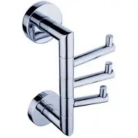 Nimco Unix - Handdoekhaak 3-voudig, draaibaar, chroom UN 13099-26
