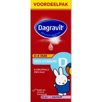 Dagravit Vitamine D Aquosum Druppels Kids - 3 x 50 ml - Voordeelverpakking