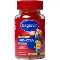 Dagravit Kids-Xtra Vitaminions Multivitaminen 6-12 jaar - 4 x 60 gummies - Voordeelverpakking