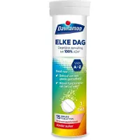 Davitamon Elke Dag Bruis Granaatappel - 3 x 15 stuks - Voordeelverpakking