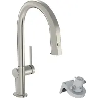 Hansgrohe Aqittura M91 Filter systeem 210, uittrekbare uitloop, 1jet, sBox, rvs look